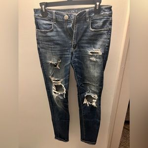 American Eagle Distressed Skinny Jeggings